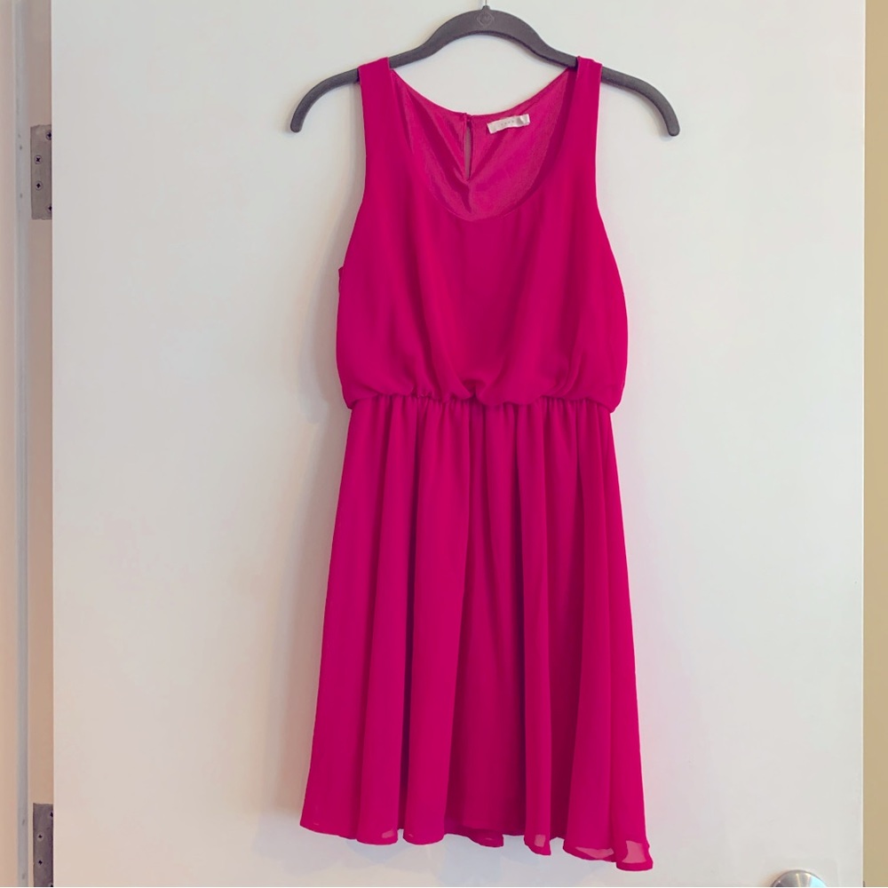 Lush/Nordstrom - Hot Pink Dress - Size Small